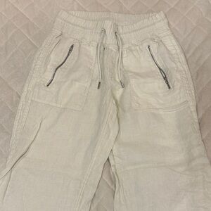 Athleta Women's Cream Wide Leg Pants